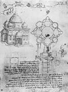 Conception d'une église (Léonard de Vinci) - Muzeo.com