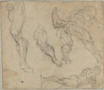 Figures et jambes (Le Tintoret) - Muzeo.com