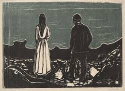 Deux personnes (Edvard Munch) - Muzeo.com