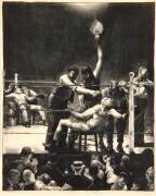 Entre les rounds (George Wesley Bellows) - Muzeo.com