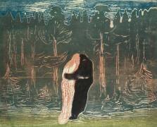 Les amants (Edvard Munch) - Muzeo.com