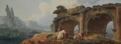 Arches en ruines (Hubert Robert) - Muzeo.com