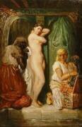 Bain au sérail (Théodore Chasseriau) - Muzeo.com