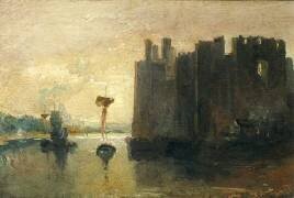 Château de Caernarvon (Joseph Mallord William Turner) - Muzeo.com