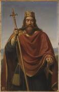 Clovis, roi des Francs (465-511) (François-Louis Dejuinne) - Muzeo.com