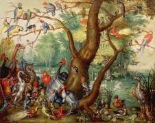 Concert d'oiseaux (Jan van Kessel) - Muzeo.com