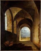 Effet de lumière dans les ruines (François-Marius Granet) - Muzeo.com