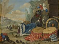 Emblèmes de guerre (Jan van Kessel) - Muzeo.com