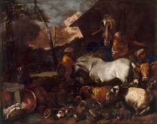 Entrée dans l'arche (Giovanni Benedetto Castiglione) - Muzeo.com