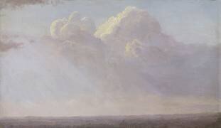 Etude de ciel (Vilhelm Kyhn) - Muzeo.com