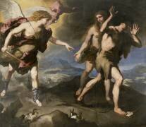 Expulsion du Paradis (Luca Giordano) - Muzeo.com