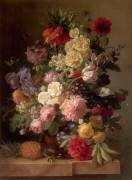 Fleurs et fruits (Jan Frans van Dael) - Muzeo.com