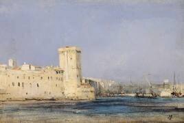 Forteresse marine (Eugène Isabey) - Muzeo.com
