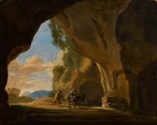 Fuite en Egypte (Herman van Swanevelt) - Muzeo.com