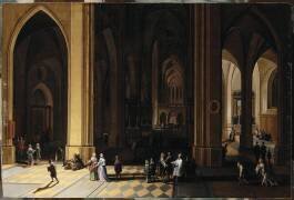 Intérieur d'église (Pieter Neefs le Jeune) - Muzeo.com