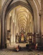 Intérieur d'une église (Jules Victor Genisson) - Muzeo.com