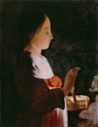 Jeune Vierge Marie (Georges de La Tour) - Muzeo.com