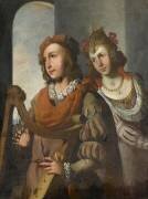 Joueur de harpe (anonyme) - Muzeo.com