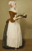 La belle chocolatière (Jean-Etienne Liotard) - Muzeo.com