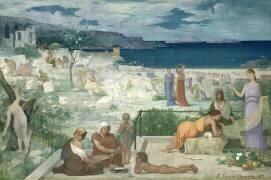 La colonie grecque (Pierre Puvis de Chavannes) - Muzeo.com