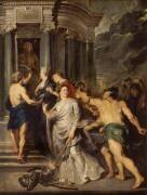La Conclusion de la paix, à Angers, le 10 août 1620, à Florence le 5 octobre 1600 (Pierre Paul Rubens) - Muzeo.com