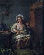 La cuisinière (Pierre-Etienne Moitte) - Muzeo.com