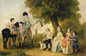 La famille Drummond (Johan Zoffany) - Muzeo.com