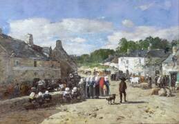 La Fête (Eugène Boudin) - Muzeo.com