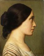 La Florentine (Hippolyte Flandrin) - Muzeo.com
