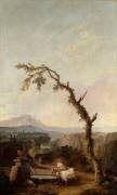 La fontaine (Hubert Robert) - Muzeo.com