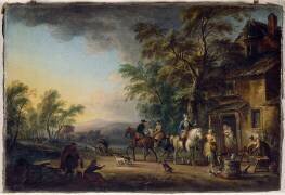 La halte (Jean-Baptiste Lallemand) - Muzeo.com