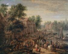 La kermesse (Mathys Schoevaerdts) - Muzeo.com