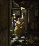 La lettre d'amour (Johannes Vermeer) - Muzeo.com