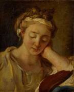 La liseuse (Antoine-François Callet) - Muzeo.com