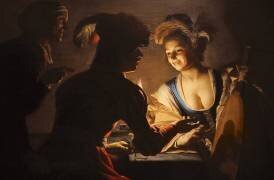 La Marieuse (Gerrit van Honthorst) - Muzeo.com