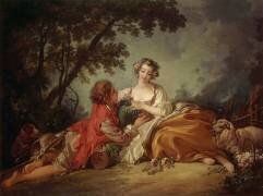 La marotte (François Boucher) - Muzeo.com