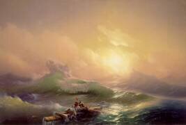La Neuvième Vague (Ivan Aivazovsky) - Muzeo.com
