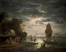 La nuit (Joseph Vernet) - Muzeo.com