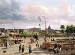 La Place Louis XV (place de la Concorde) (Giuseppe Canella) - Muzeo.com
