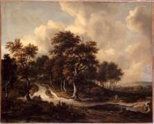 La route (Jacob Isaakszoon van Ruisdael) - Muzeo.com