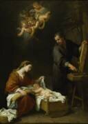 La Sainte Famille (Bartolomé Esteban Murillo) - Muzeo.com
