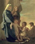 La Sainte Famille (Nicolas Poussin) - Muzeo.com