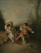 La surprise (Antoine Watteau) - Muzeo.com