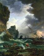 La tempête (Joseph Vernet) - Muzeo.com