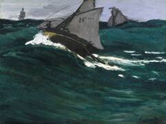 La vague verte (Claude Monet) - Muzeo.com