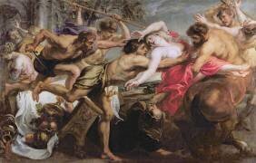 Lapiths and Centaurs (Pierre Paul Rubens) - Muzeo.com