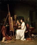 L'atelier de l'artiste (Louis-Léopold Boilly) - Muzeo.com