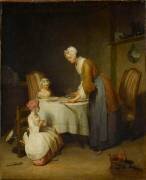 Le Bénédicité (Jean Siméon Chardin) - Muzeo.com
