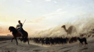 Le berger syrien (Jean-Léon Gérôme) - Muzeo.com