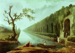 Le Canal (Hubert Robert) - Muzeo.com